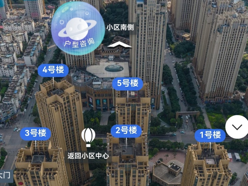 3室1廳1陽(yáng)臺(tái) 濱江俊園一期小區(qū)平面圖