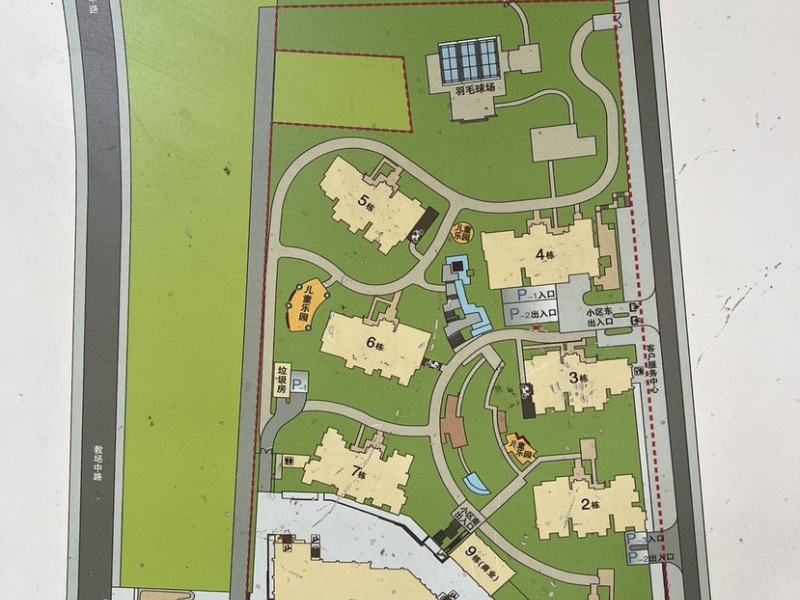 3室2廳1陽(yáng)臺(tái) 龍湖水晶酈城小區(qū)平面圖