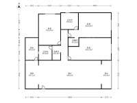 3室2廳2陽臺 廣福城雅福園戶型圖