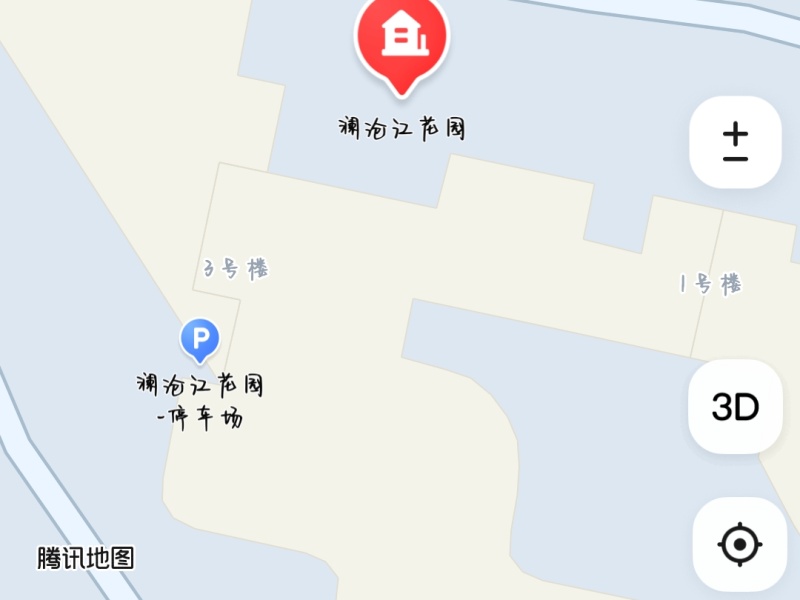 澜沧江花园小区平面图