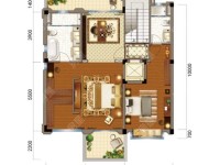 5室3廳4陽臺 碧桂園KCC云南映象別墅戶型圖