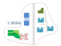 3室2廳1陽臺 匯都國際二期小區(qū)平面圖
