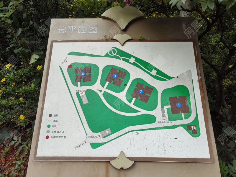 2室2廳1陽臺 銀杏金川小區(qū)平面圖