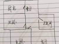 2室2廳1陽臺 銀杏金川戶型圖