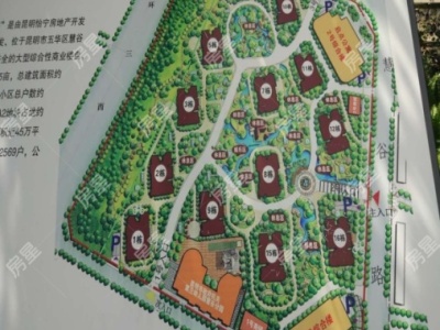 3室2廳1陽(yáng)臺(tái) 春城慧谷B區(qū)