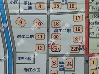 3室2廳2陽臺 濱江俊園塞納組團(tuán)小區(qū)平面圖