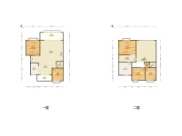 4室2廳2陽臺 世紀半島茶溪谷戶型圖