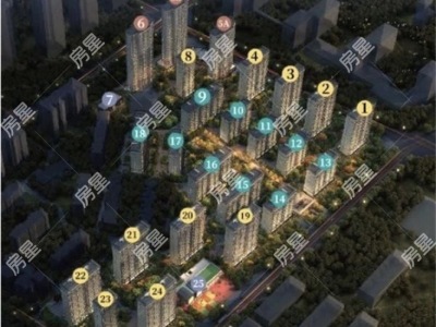 4室2廳2陽(yáng)臺(tái) 君庭云邸A1地塊小區(qū)平面圖