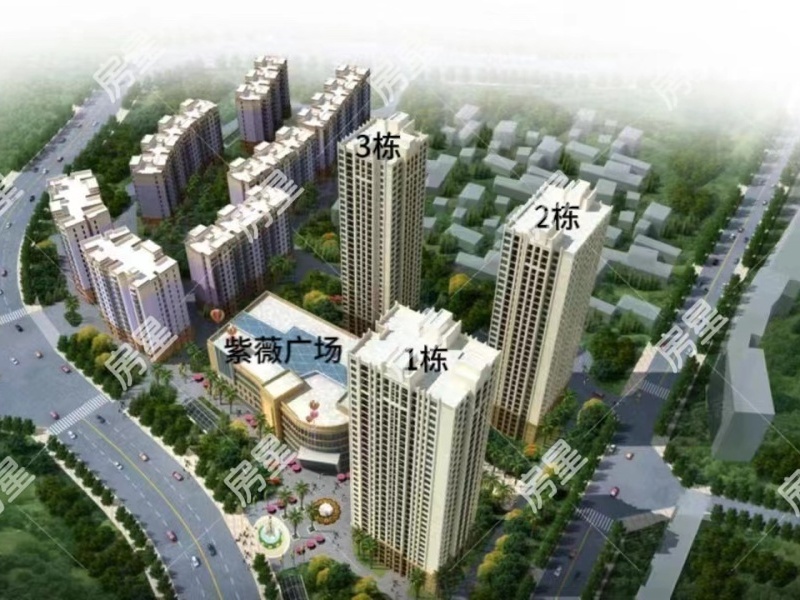 3室2廳1陽臺 匯和紫薇園小區(qū)平面圖