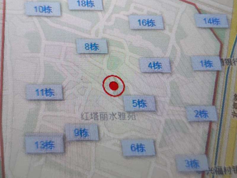 3室2廳2陽臺(tái) 麗水雅苑小區(qū)平面圖