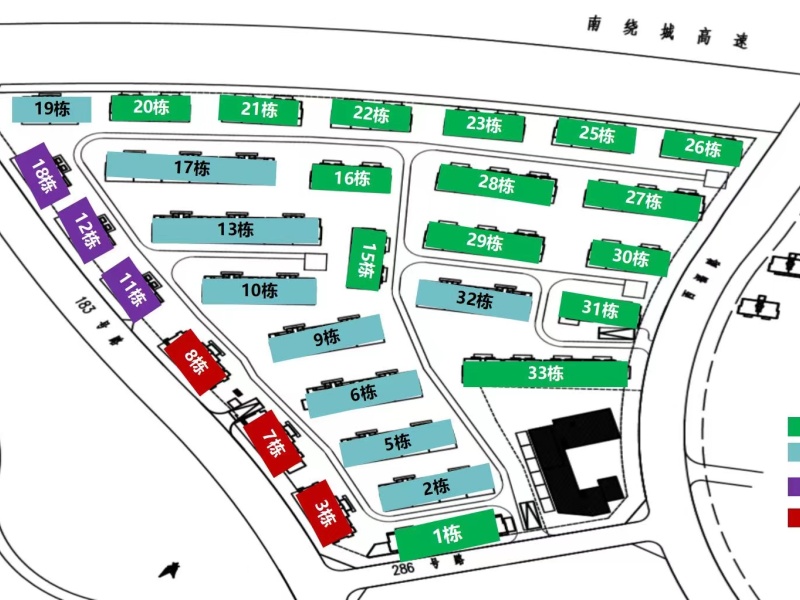 5室2廳1陽(yáng)臺(tái) 華夏四季二期小區(qū)平面圖