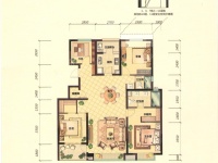3室1廳1陽(yáng)臺(tái) 招商海公館戶(hù)型圖