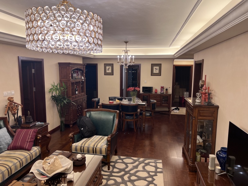 3室1廳1陽(yáng)臺(tái) 招商海公館客廳