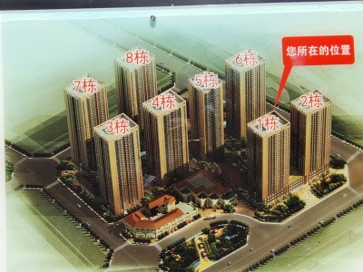 4室2廳3陽(yáng)臺(tái) 廣福城雅福園小區(qū)平面圖