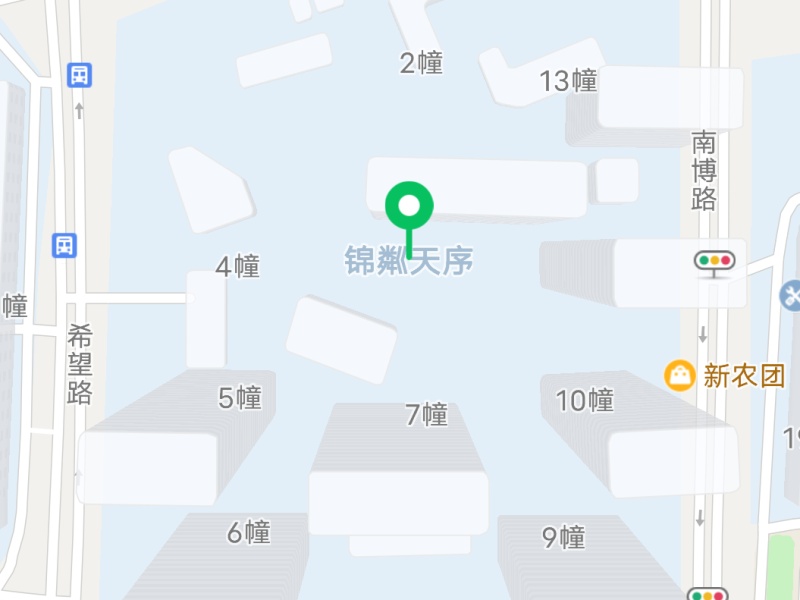 龙湖锦粼天序阳台