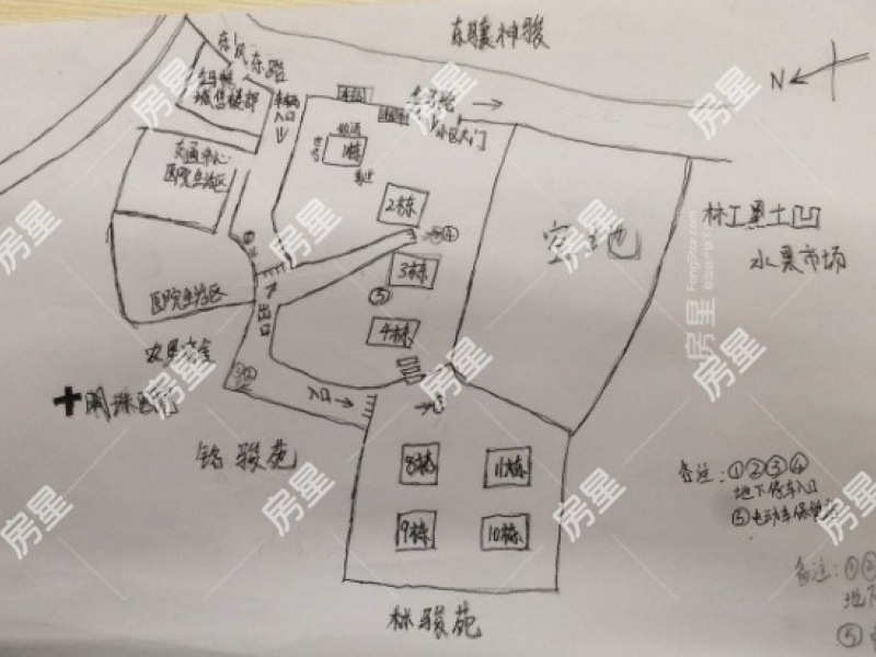 3室2厅1阳台 金马悦城小区平面图