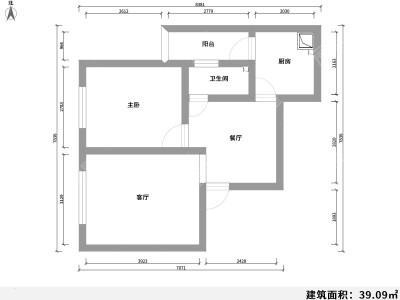 1室1廳 融城春曉