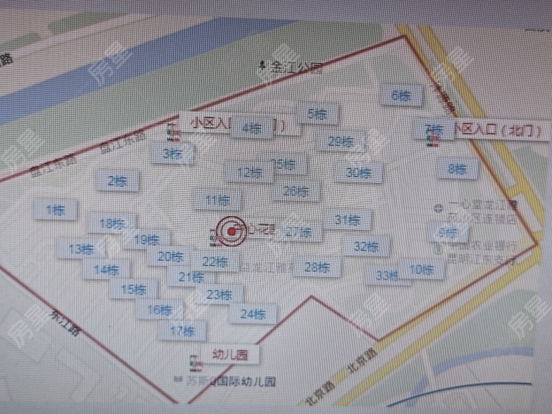 龙江雅苑小区平面图