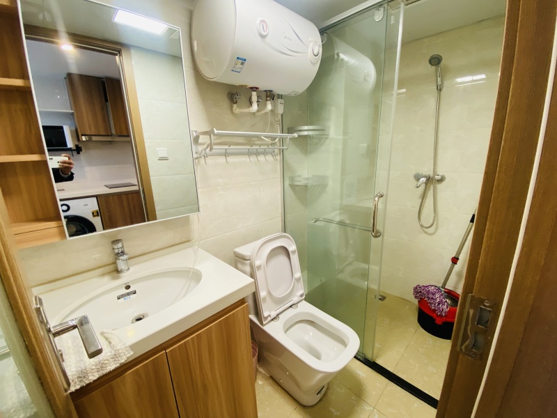 1室1廳1陽臺 北大資源博泰城公寓衛(wèi)生間