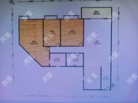 3室2廳2陽臺 中央麗城戶型圖