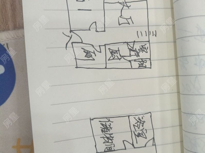 3室2廳2陽臺 天陽花園戶型圖