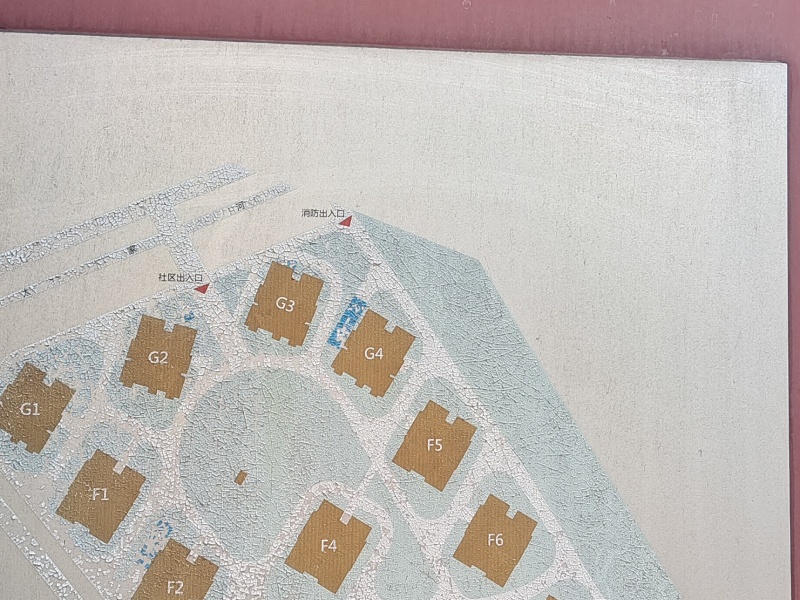 3室2廳2陽臺 西南海天璽苑小區(qū)平面圖