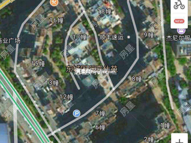 3室2厅1阳台 东城国际嘉仕苑小区平面图