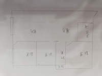 3室2廳1陽臺 俊發(fā)逸天峰戶型圖