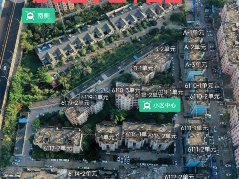 3室2廳1陽(yáng)臺(tái) 金實(shí)小區(qū)小區(qū)平面圖