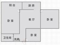 3室2廳 佳華苑戶型圖