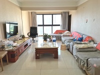 3室1廳1陽(yáng)臺(tái) 濱江俊園一期客廳