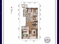 5室2廳2陽臺 同德昆明廣場A區(qū)戶型圖