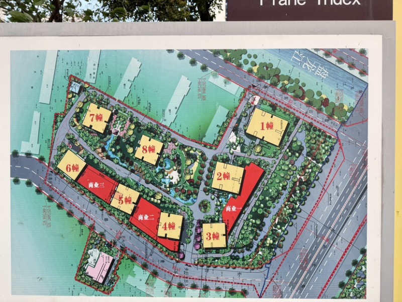 3室2廳1陽臺 金呈北泰花園小區(qū)平面圖