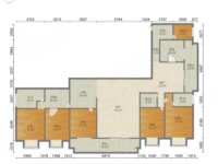 5室2廳2陽(yáng)臺(tái) 俊發(fā)盛唐城星河郡（一期）戶(hù)型圖