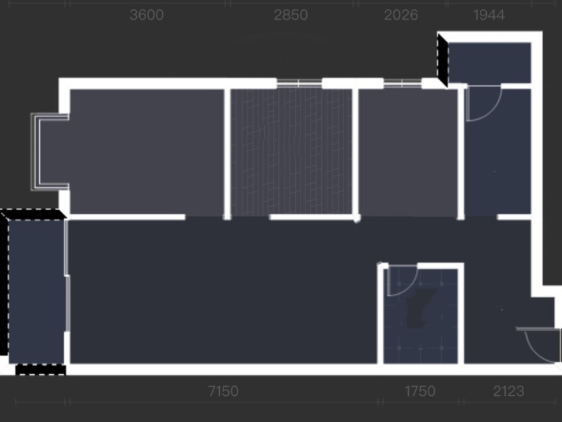 3室2廳 萬宏國際三期戶型圖