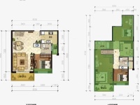 5室2廳4陽臺 藍光水岸公園戶型圖