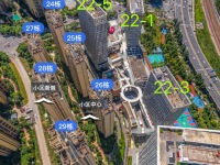 1室1廳1陽臺 綠地大城天地公寓小區(qū)平面圖