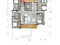 5室2廳2陽臺 華夏四季二期戶型圖