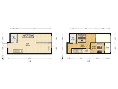 2室2廳2陽臺 朝九晚五