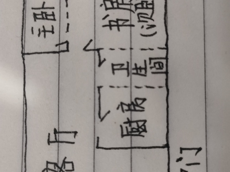2室1厅 未来新城凤翥园户型图