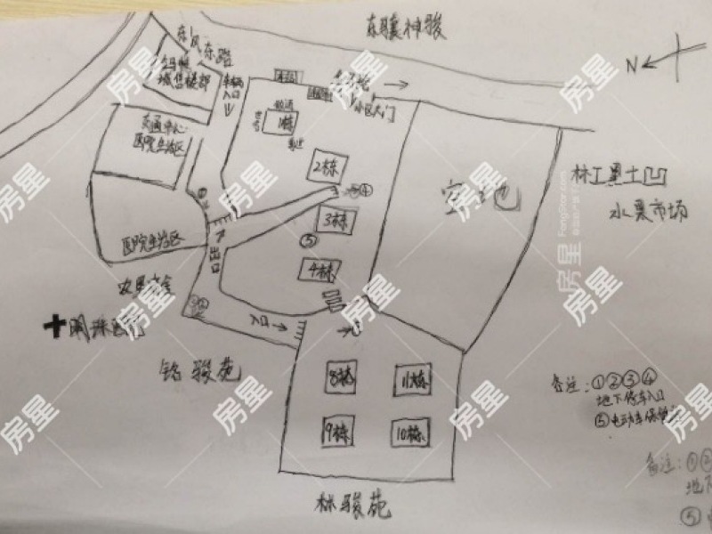 金马悦城小区平面图