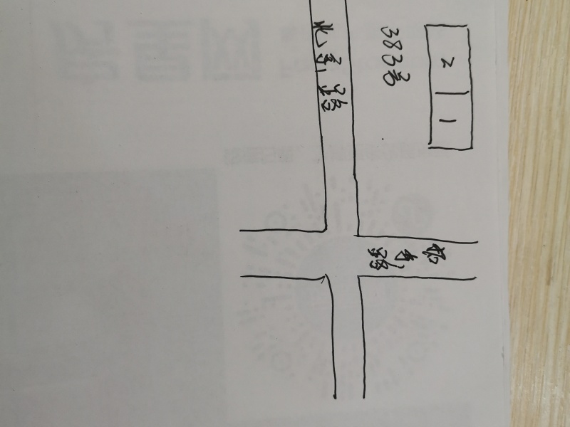 1室1厅1阳台 北京路383号小区平面图