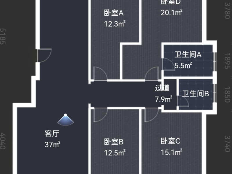 筑友双河湾博雅苑户型图