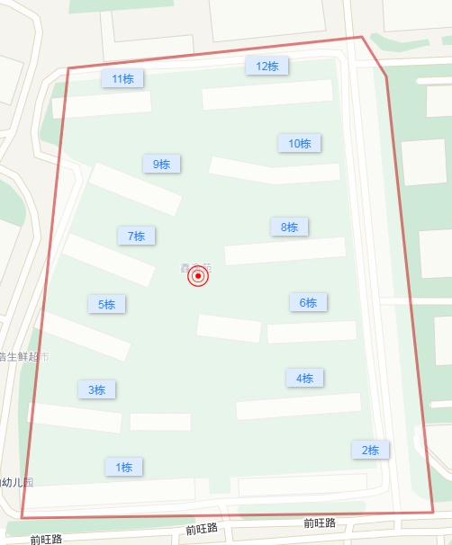 4室2廳2陽臺 鑫逸苑小區(qū)平面圖