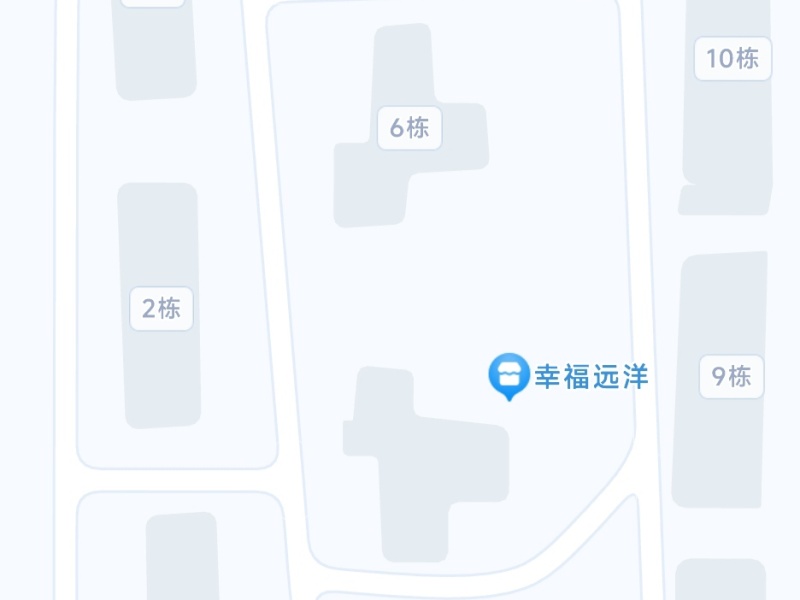 南悦城幸福湾小区平面图