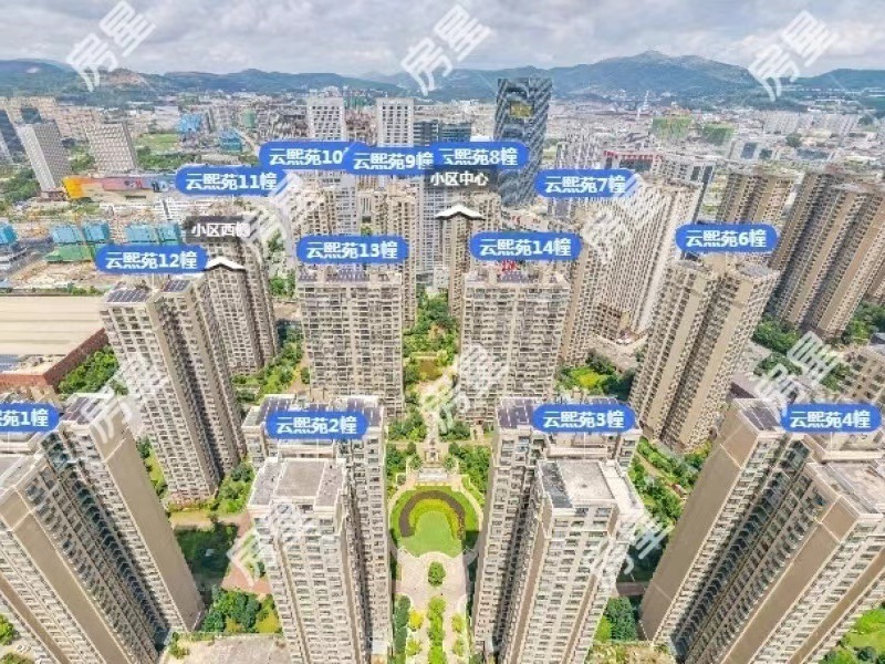 4室2廳1陽臺 聯(lián)想科技城一期小區(qū)平面圖