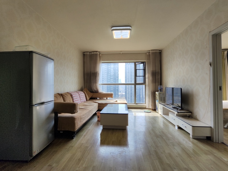 2室2廳1陽(yáng)臺(tái) 時(shí)光俊園客廳