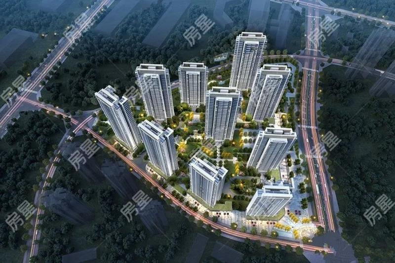 4室2廳2陽(yáng)臺(tái) 招商雍和府一期小區(qū)平面圖