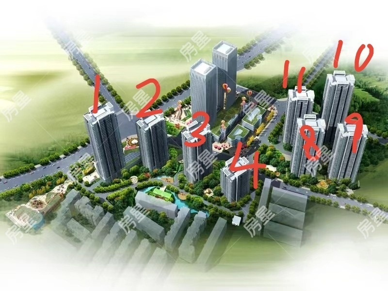 金马悦城小区平面图