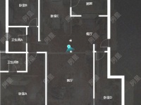 4室2廳2陽臺 云南映象花好月圓一期戶型圖